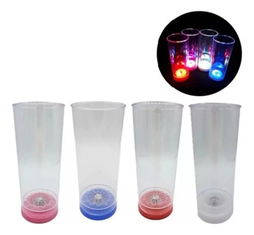 Tienda de fiesta 100 Luminescent LED Glasses for Parties - Battery Operated 0