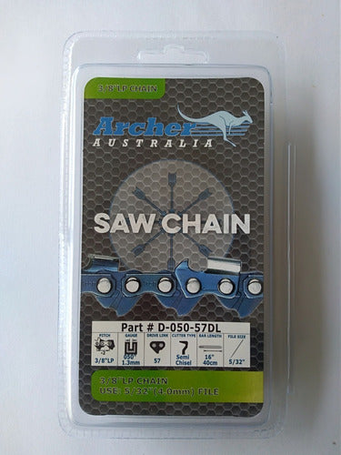 Chainsaw Chain 16" 57 Links 40cm + 1L Chain Oil 1