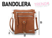 Adjustable Eco Leather Anti-Theft Organizer Crossbody Bag 11