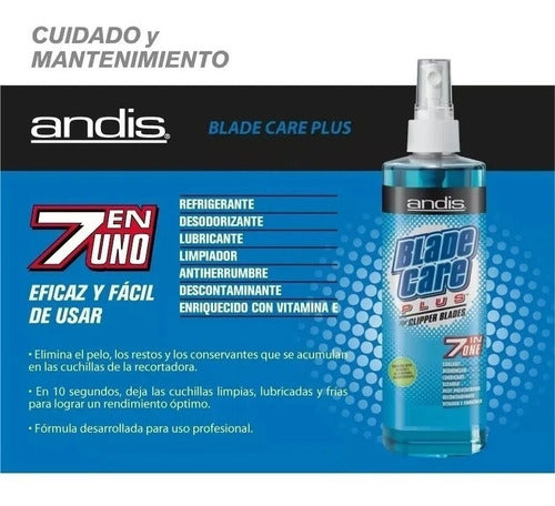 Lubricante Enfriador Andis Original Spray 7 En 1 Esquiladora 1