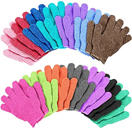 Exfoliating Glove Mitt for Body and Facial Spa, Set of 2 1
