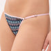 Juanitas X6 Pack Rainbow Adjustable Thong Panties - Various Prints 3