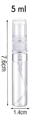 Generic Perfumero Decant Glass 5ml Spray Valve Pack of 10 0