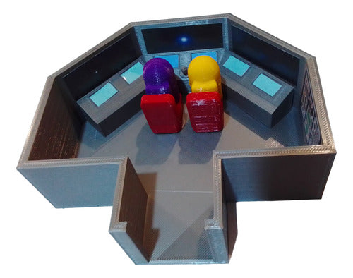 Among Us Spaceship Toy House with Control Module Includes 2 Figures 0