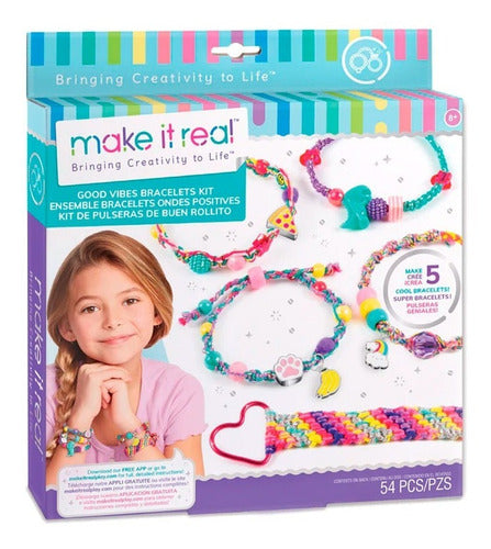 Make It Real Set Pulseras Buenas Vibraciones - Vamos A Jugar 0