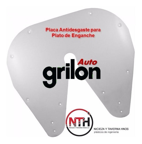 Nicieza y Taverna Antidesgaste Grilon Plate for Fontaine C/Installation Kit 3