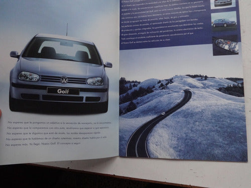 VW Old Brochure - Golf GTI Auto Catalog 1999 3