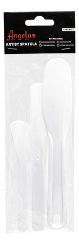 Angelus 3-Piece Artist Spatula Set 0