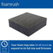 FoamRush High Density Upholstery Foam Cushion 2" x 24" x 24" 1