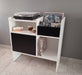 Vinyl Record Player and Albums Table Furniture with Shelf In Stock 21