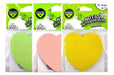 Pizzini Pastel Sticky Notes 50 Sheets 7x7cm Heart 0