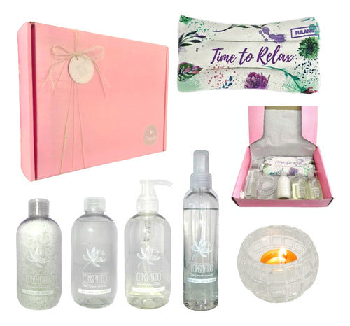 Jasmine Spa Relaxation Gift Box Set for Women - Set Kit Caja Regalo Box Mujer Jazmín Spa Relax N17 Relax