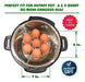 Instant Pot Egg Rack Steamer - 14 Huevos - Apilable 2 Nivele 2