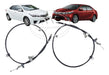 Fremec Kit X 2 Cables De Freno Trasero Izq/Derecho Toyota Corolla 2014/ 0