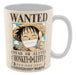 Sublifreaks Taza De Cerámica - One Piece Wanted Monkey D Luffy 0