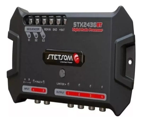 Processador Áudio Stetsom Stx 2436bt Sequenciador Lançamento 1