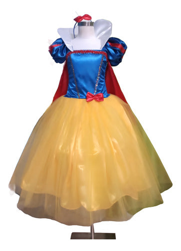 JARA BETINA Premium Snow White Costume for Girls 0