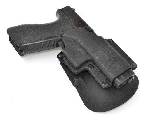 Houston Pistolera Glock Zurdo 17 19 22 23 34 35 Rotativa 2