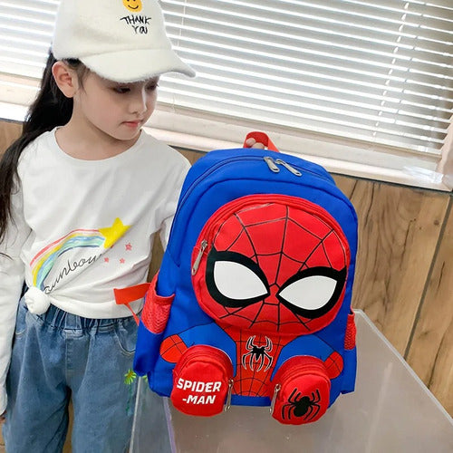 Mochila Infantil Homem Aranha 3d Volta As Aulas 2024 3