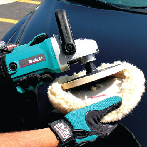 Makita Lustradora Pulidora Con Bonete 7'' 180mm 1200w 9227C 2