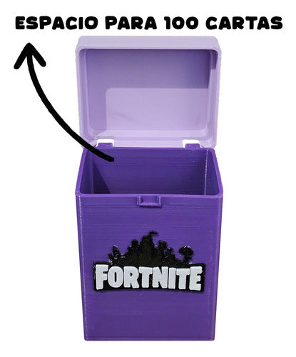 CLUBDELAFIGURITA Fortnite Deckbox 3D - Card Storage Box 1