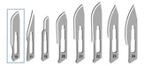 10 Bistoury Blades No.10 Printex Carbon Steel for Dermaplaning 2