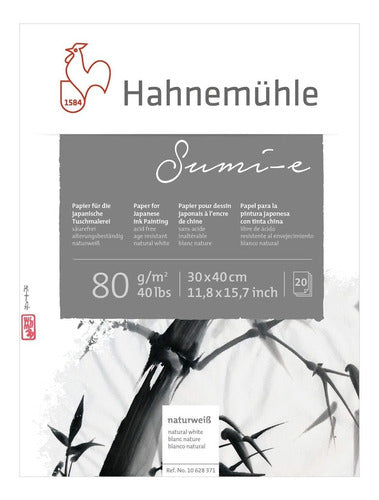 Hahnemühle Block Sumi-e 30x40 80g 20h 0