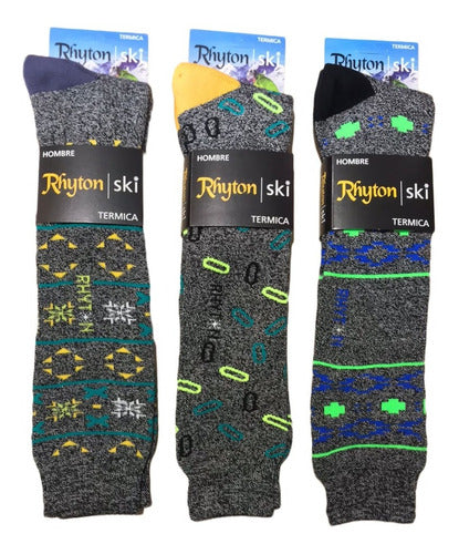 Rhyton Thermal Socks for Men - Pack of 6 1