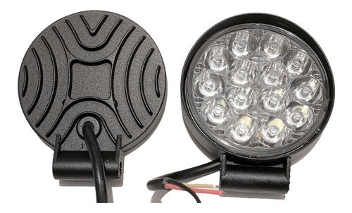 Kit 6 Motorcycle ATV Sand Rail Light 14 LEDs Auxiliary Lamp Set 3