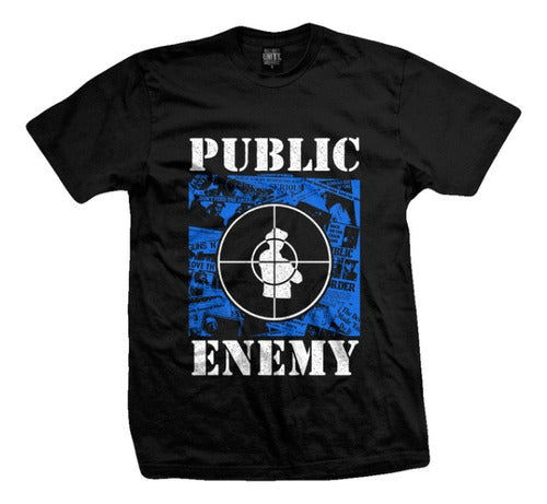 Unity Merch Remera Public Enemy Unity Merch Algodon 100% Serigrafia Rock 0