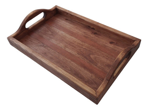 Hecho a Mano Wooden Breakfast Tray - Excellent Quality 1