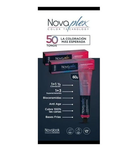 Novalook Tintura Novaplex 10 Pomos X 60 G 2