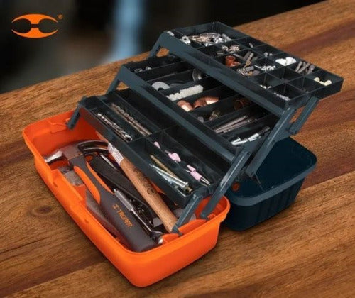 Truper Fishing Box with 3 Trays and 33 Compartments - Excellent Quality 2