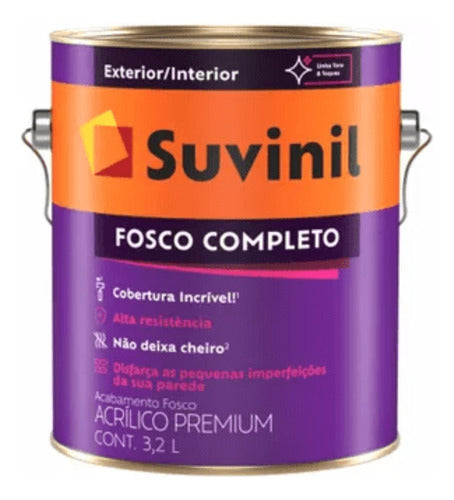 Tinta Acrílica Fosco Premium Mantra 3,2l Suvinil Cores 0