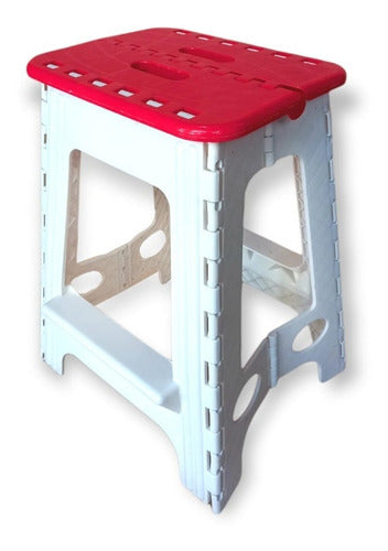 Folding Plastic High Bench Reinforced Colors 8