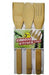 CL Bamboo Spoons Set of 3 - Bamboo Kitchen Utensils 0