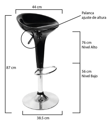 Todatucasa Taburete - Banqueta Premium Silla Banco Desayunador Moderno 2