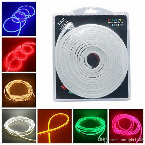 Kit Neon Light Hose 5 Meters Power Supply 12V Exterior Gamer 2