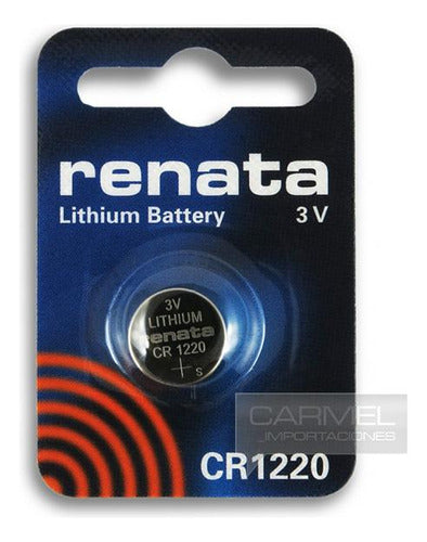 Renata 3V Lithium CR1220 Battery 1