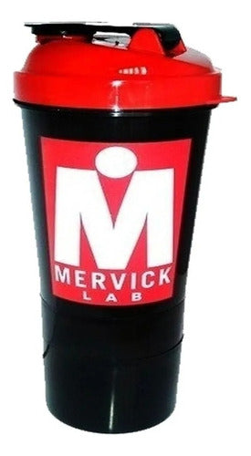 Mervick Lab Anti-Clump Shaker 3-In-1 Mixing Glass 0