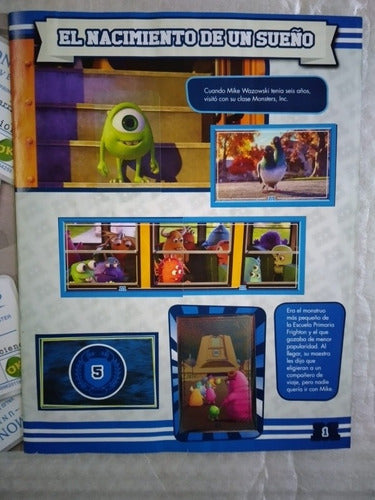 Album De Figuritas Monster University Con Faltantes 3