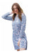 Winter Modal Printed Button Nightgown - Doncelle 1116-20 10