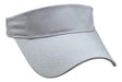 Premium Curved Plain Visor with Velcro Closure in Gabardine for Tennis and Running 13