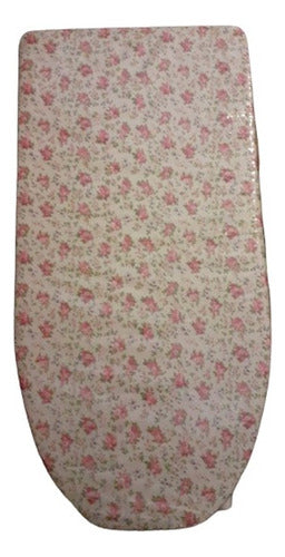 Folding Compact Metal and Wood Tabletop Ironing Board - Latest Model 0