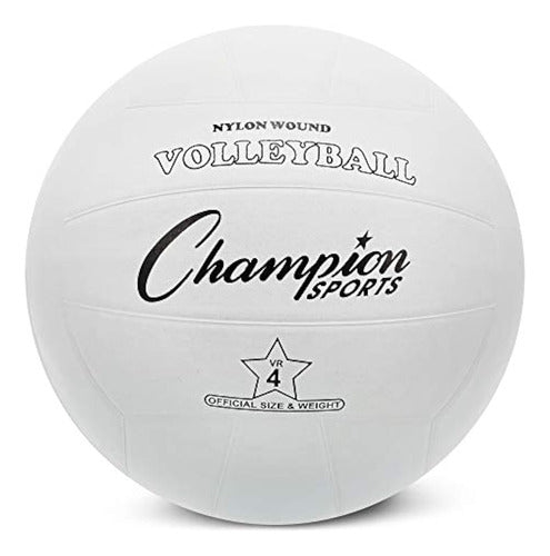 Champion Sports - Official Volleyball with Rubber Cover 0