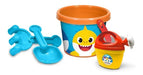 Magic Makers Baby Shark Beach Set - Bucket, Shovel, Rake, Watering Can BBS218 2