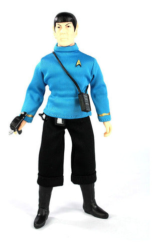 Figura mego articulada star trek-mr. spock 55yr anniversary. 0