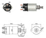 MDR Solenoid Starter Motor Perkins Deutz - (Ford, Ren, Peu) 1