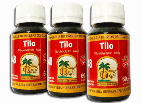 Oasis Mother Tincture Tilo X3 Units of 60cc 0