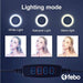 FEBO LED Ring Light 36cm + 3 Mobile Phone Holders 40 Watt 6